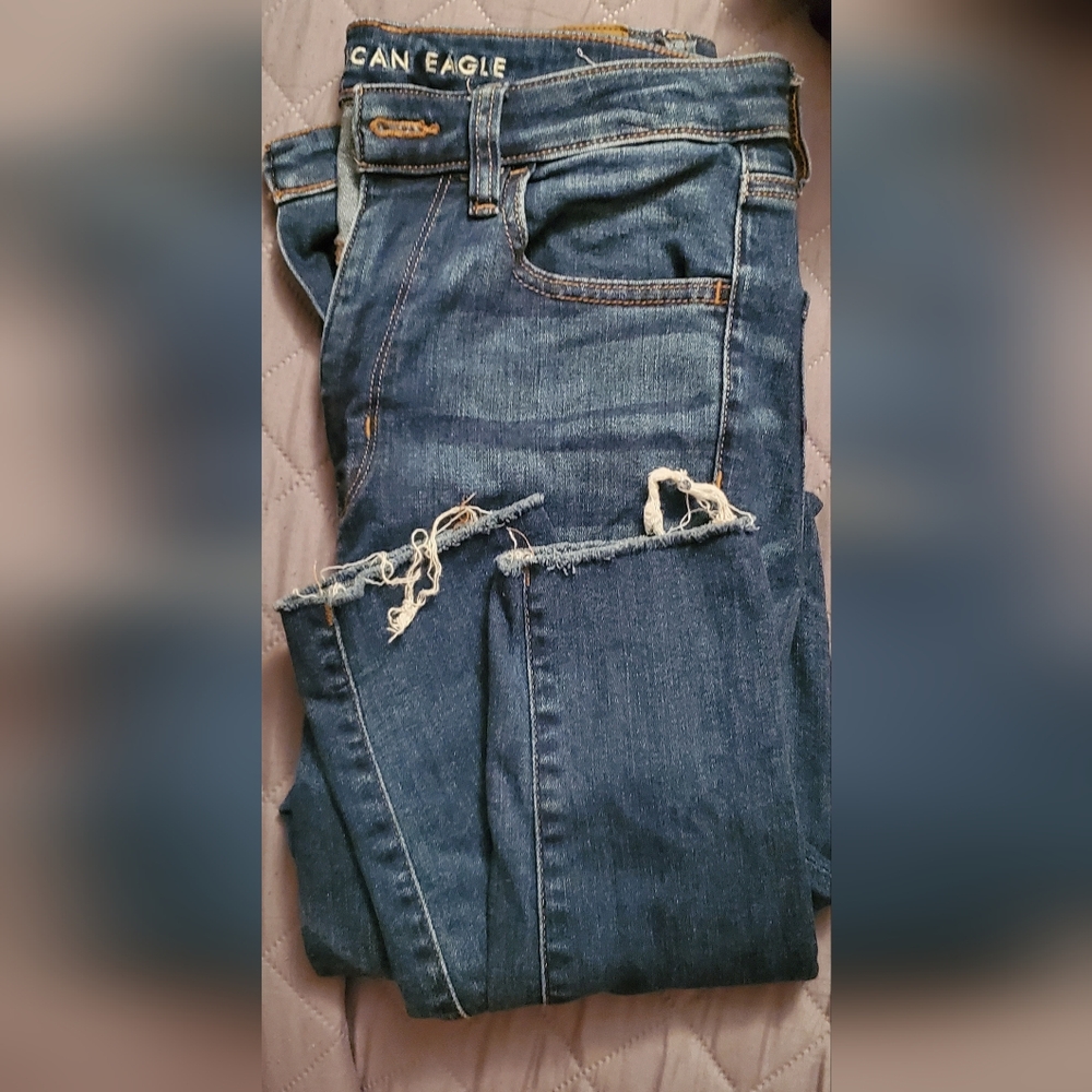 American Eagle skinny size 8 jeans